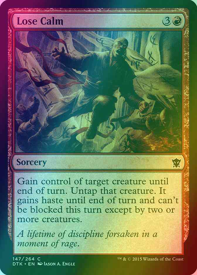 Lose Calm [147] [Dragons Of Tarkir] [Foil]