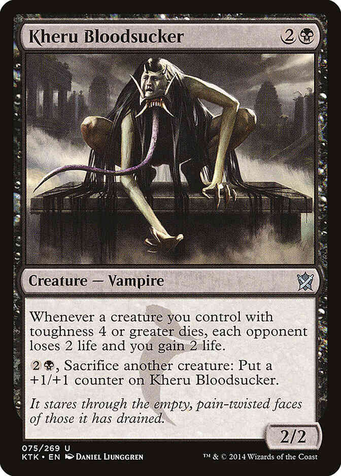 Kheru Bloodsucker [75] [Khans Of Tarkir] [Non-Foil]