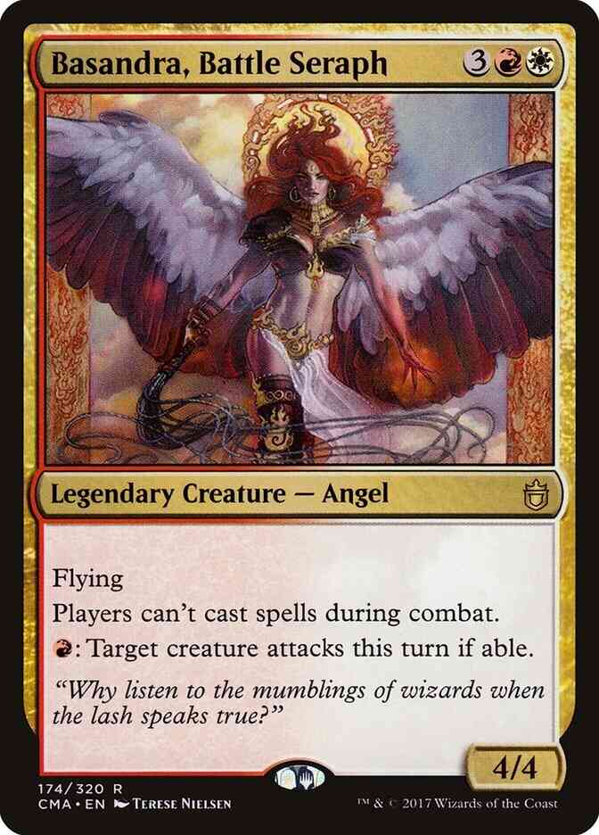 Basandra, Battle Seraph [174] [Commander Anthology] [Non-Foil]