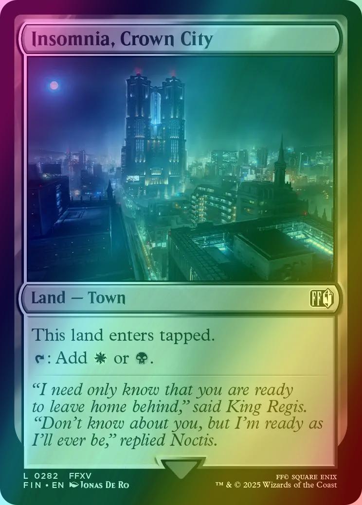 Insomnia, Crown City [282] [FINAL FANTASY] [Foil]