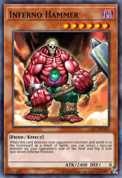 Inferno Hammer - CMC-EN002 - Super Rare - Limited