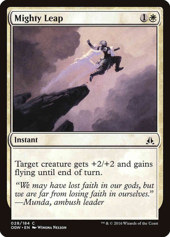 Mighty Leap [28] [Oath of the Gatewatch] [Non-Foil]