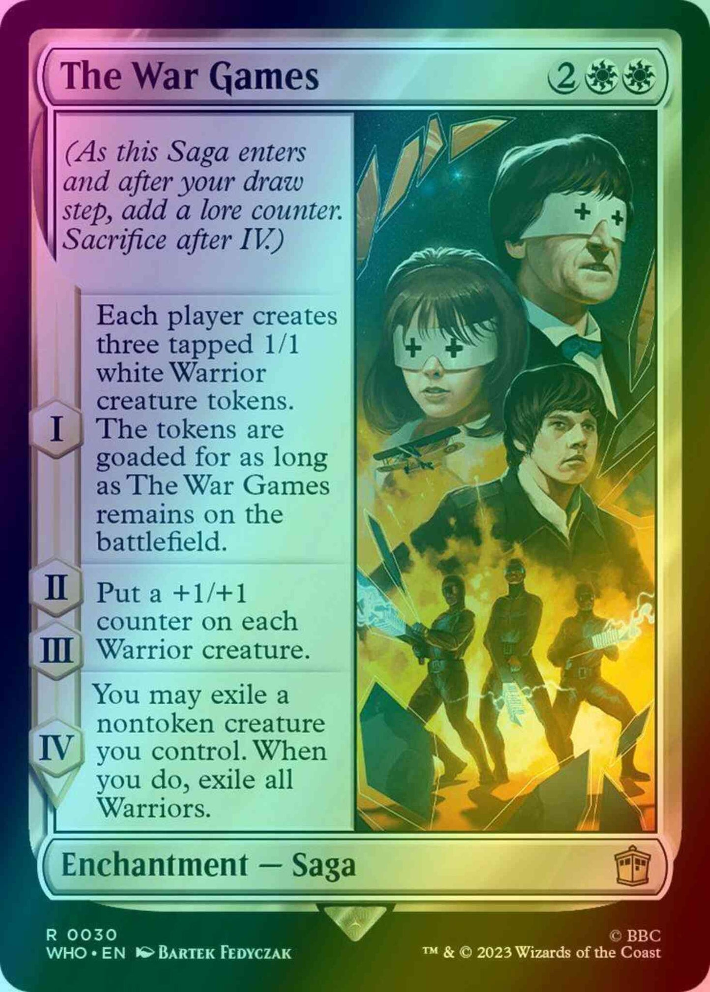 The War Games [30] [Universes Beyond: Doctor Who] [Foil]