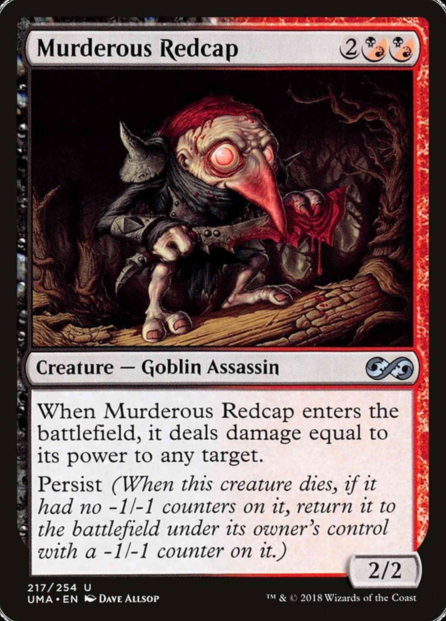 Murderous Redcap [217] [Ultimate Masters] [Non-Foil]