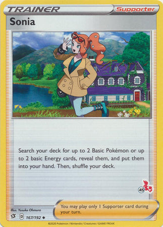 Sonia - 167/192 - Uncommon - Cinderace Stamp [ba02-CIN45] [Non-Holo]