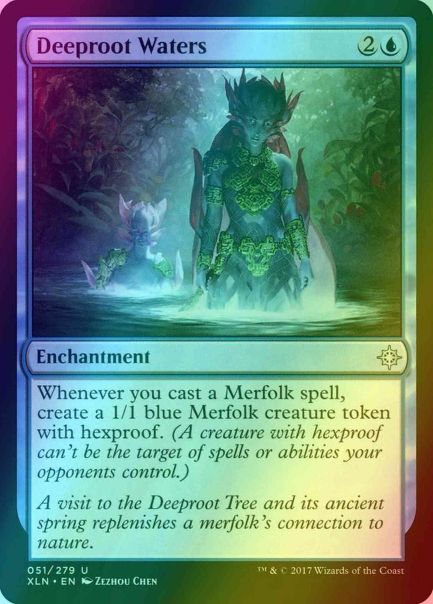 Deeproot Waters [51] [Ixalan] [Foil]