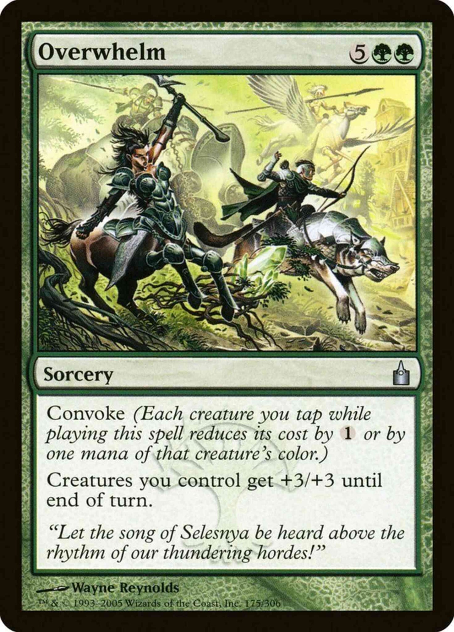 Overwhelm [175] [Ravnica City Of Guilds] [Non-Foil]