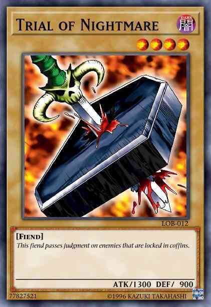 Trial of Nightmare - LOB-012 - Common - Unlimited