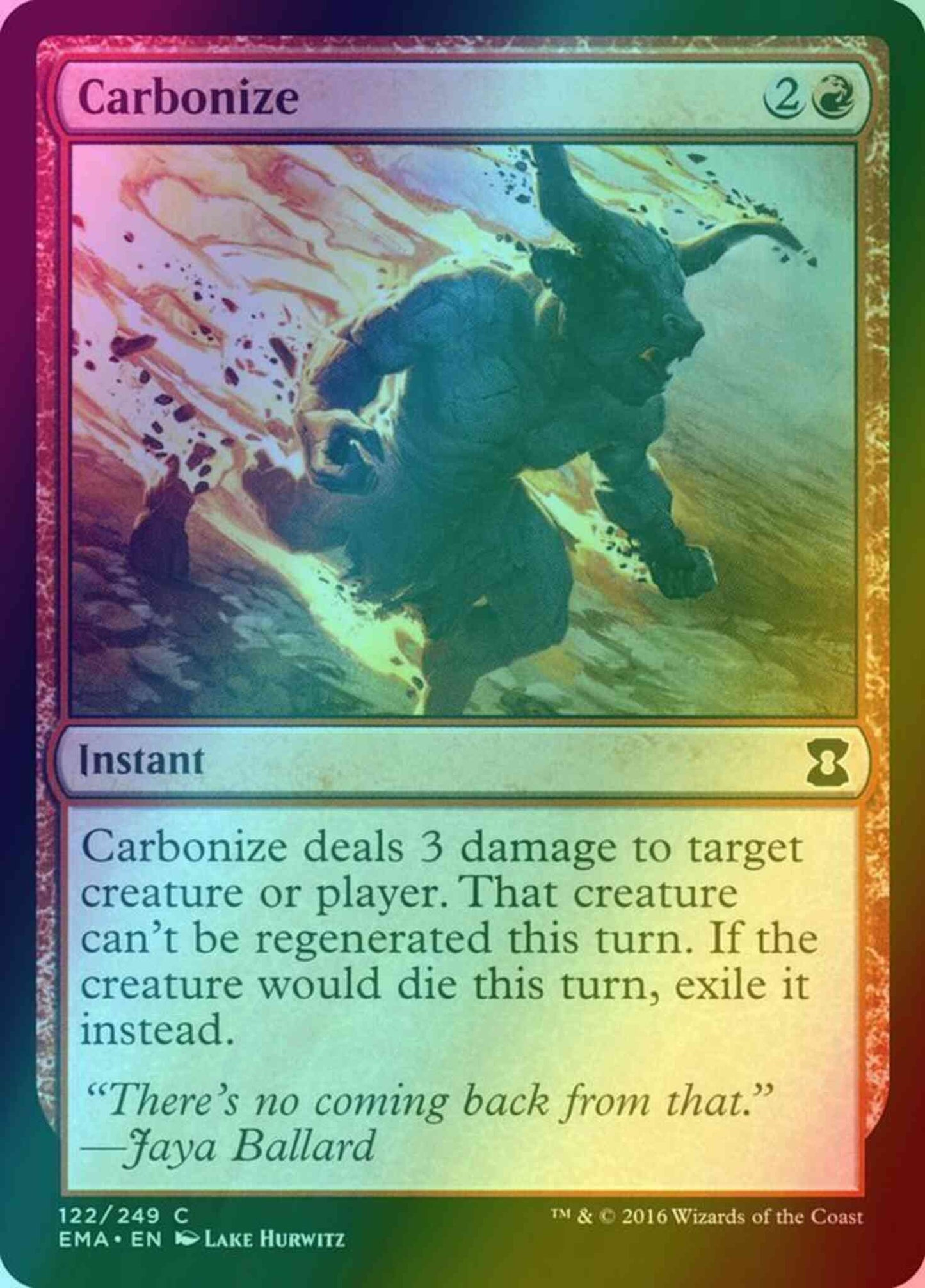 Carbonize [122] [Eternal Masters] [Foil]
