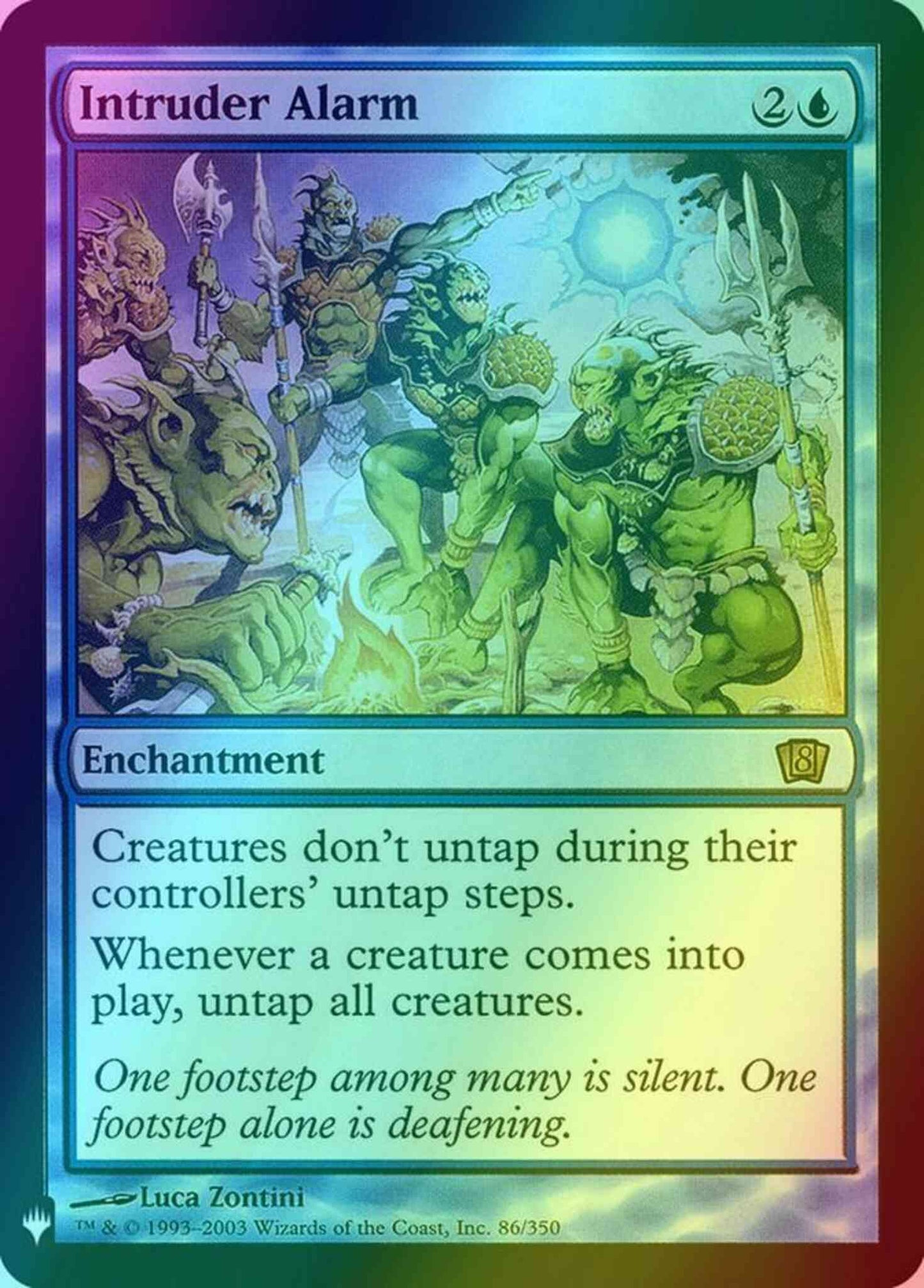 Intruder Alarm [8ED-86] [The List] [Foil]