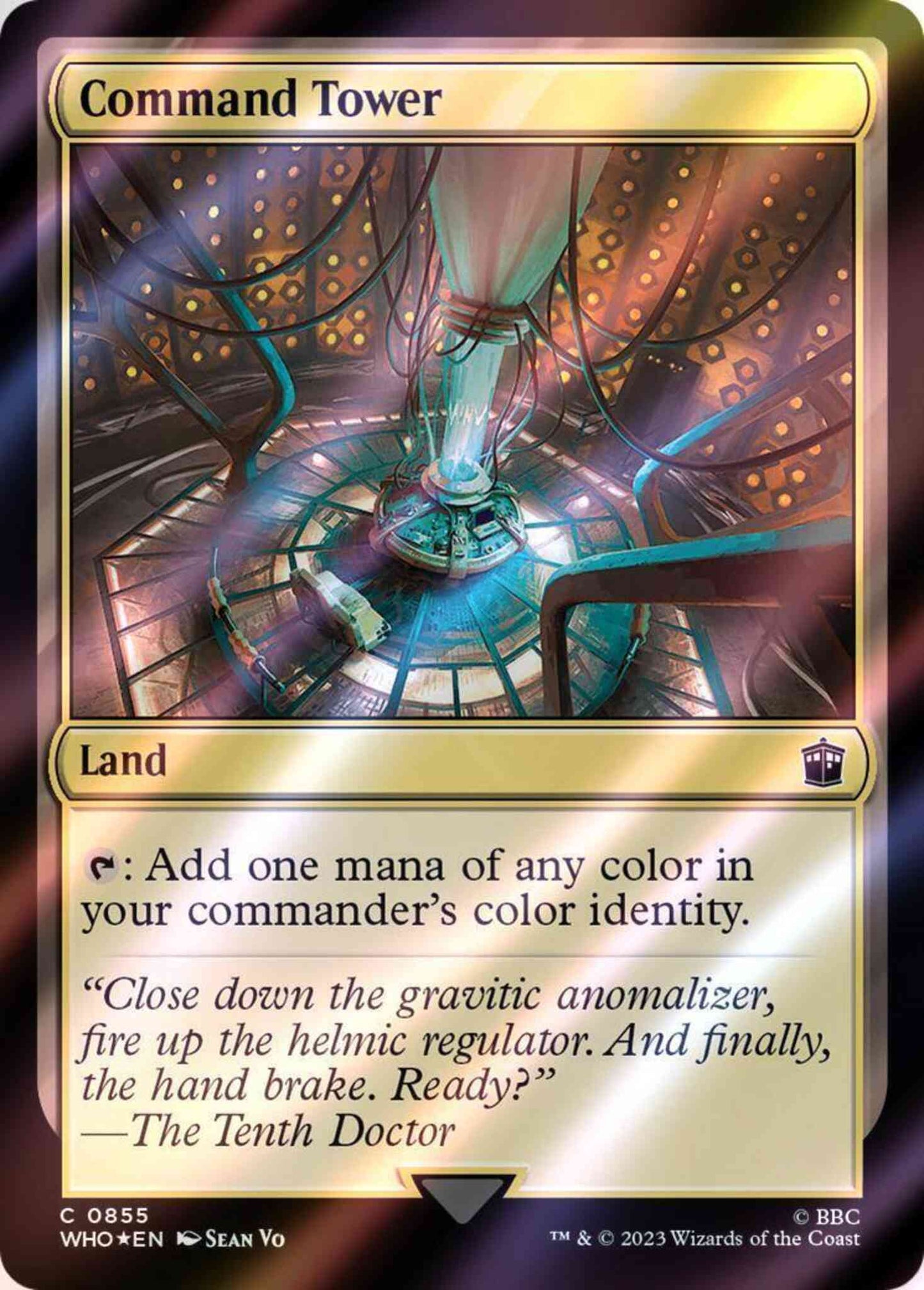 Command Tower [855] [Universes Beyond: Doctor Who] [Surge Foil]