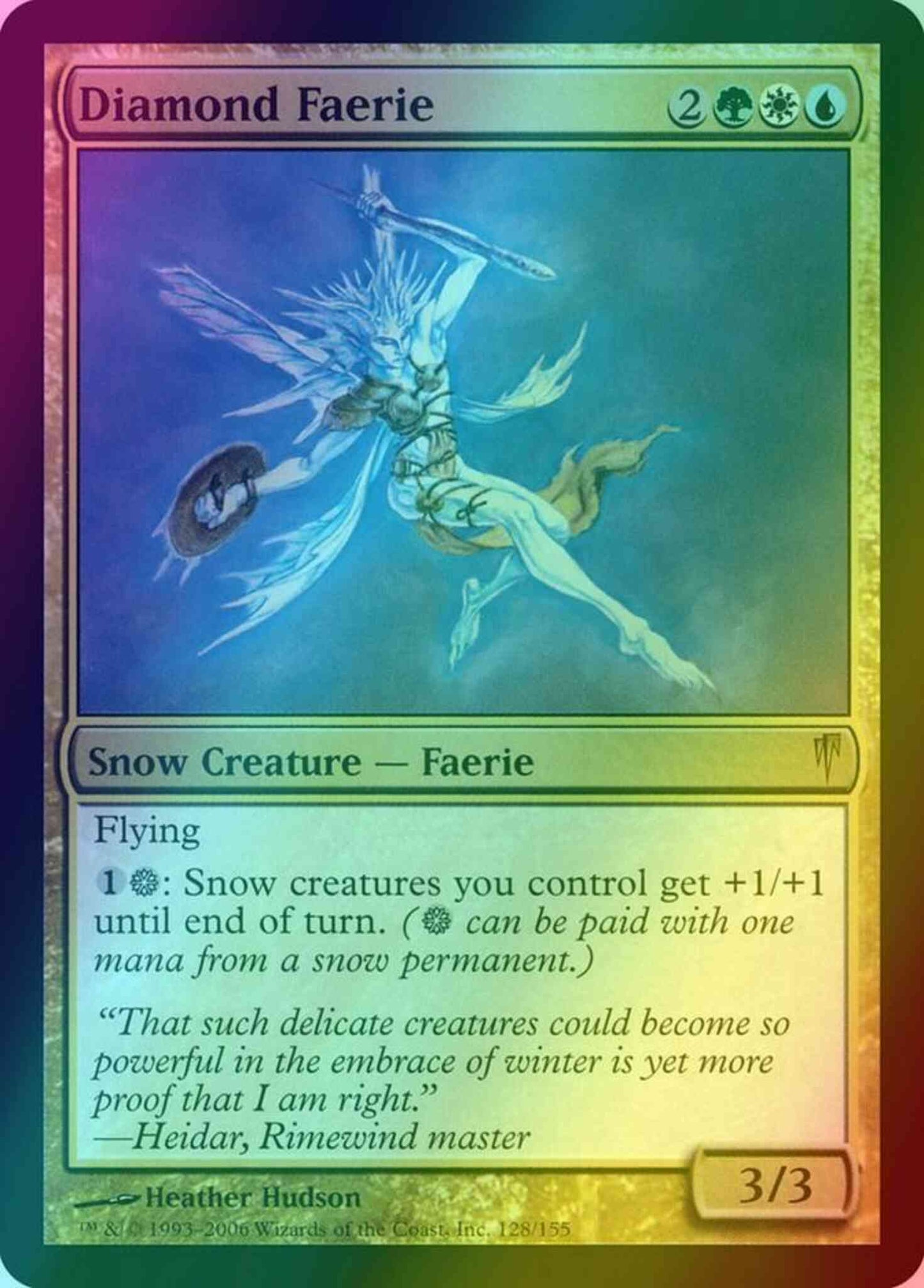 Diamond Faerie [128] [Coldsnap] [Foil]