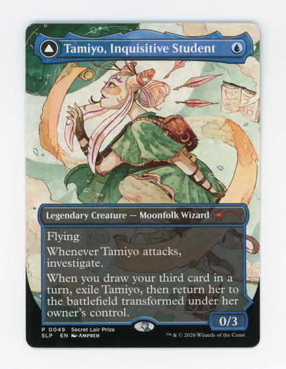 Tamiyo, Inquisitive Student // Tamiyo, Seasoned Scholar — Borderless — ID 18660