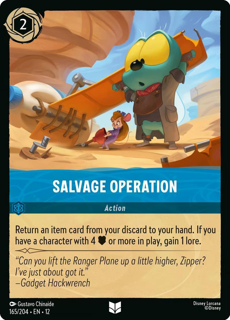 Salvage Operation - 165/204 [Wilds Unknown] [Non-Foil]