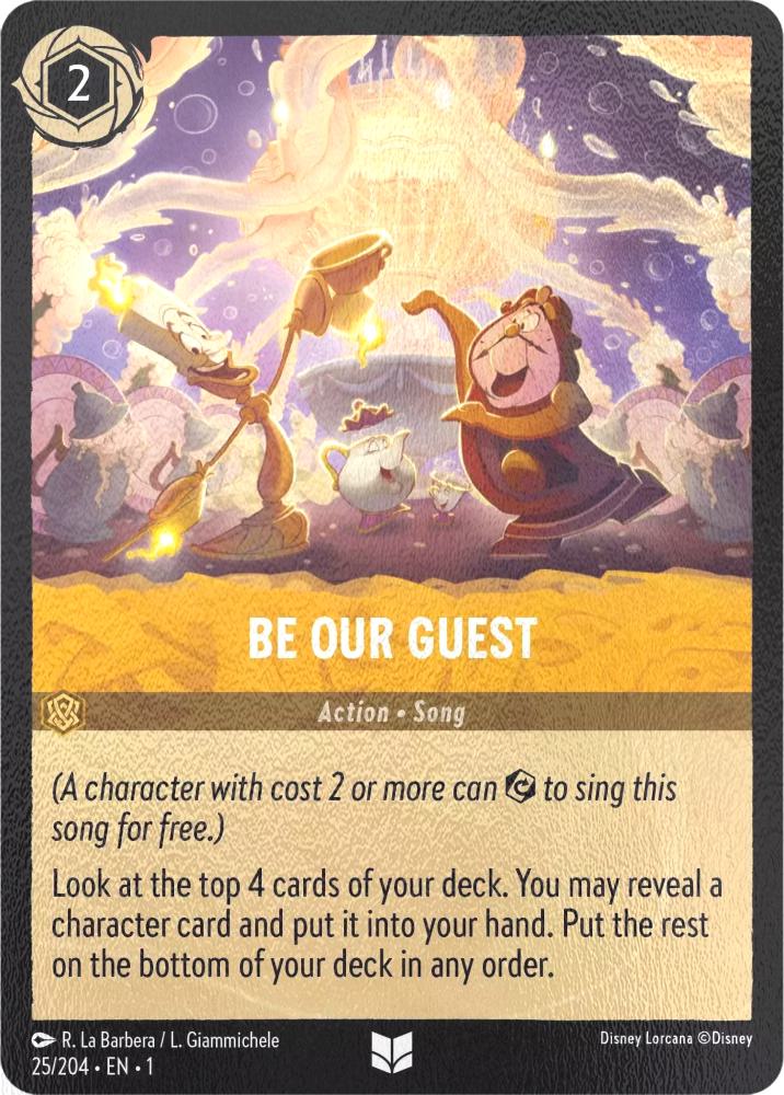 Be Our Guest - 25/204 [The First Chapter] [Cold Foil]