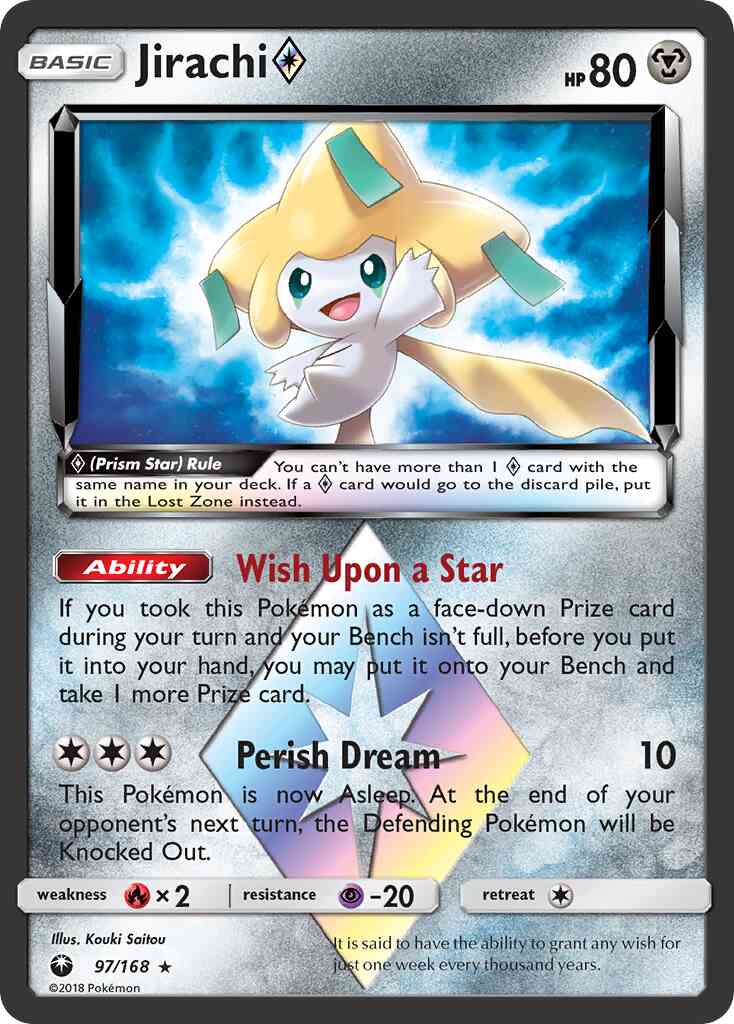 Jirachi ◇ - 97/168 - Rare Holo [sm7-97] [Holo]