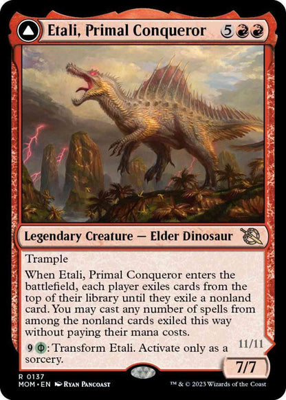 Etali, Primal Conqueror // Etali, Primal Sickness [137] [March of the Machine] [Non-Foil]