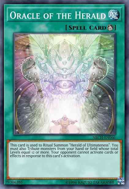 Oracle of the Herald - NECH-EN066 - Common - 1st Edition
