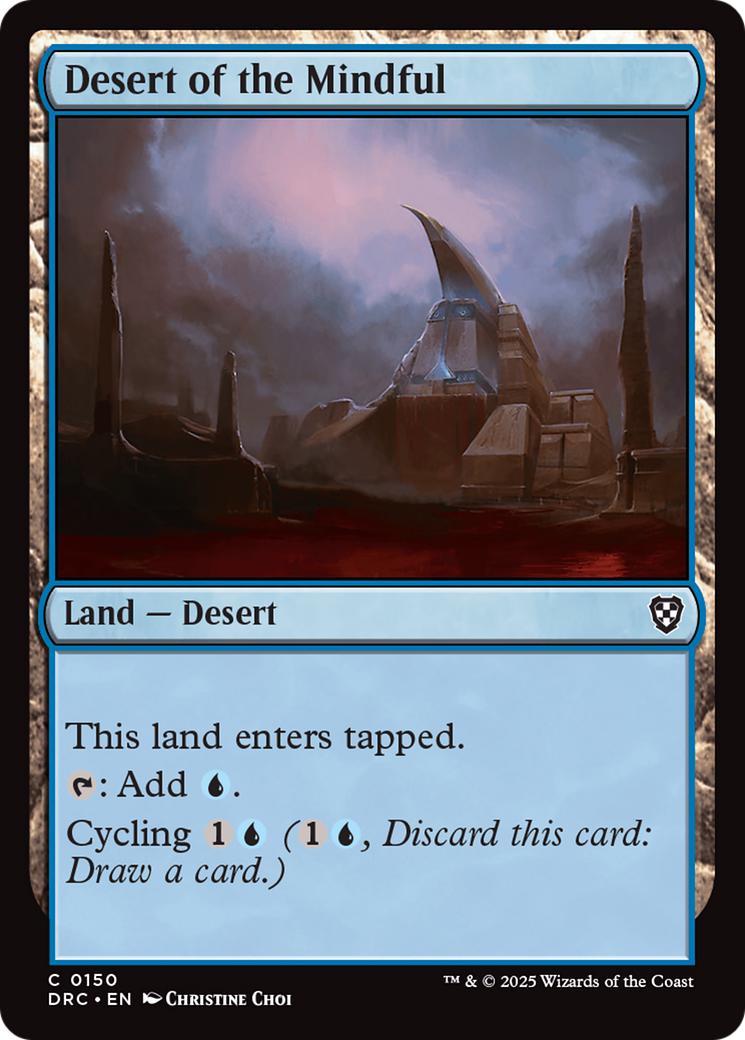 Desert of the Mindful [150] [Aetherdrift: Commander] [Non-Foil]