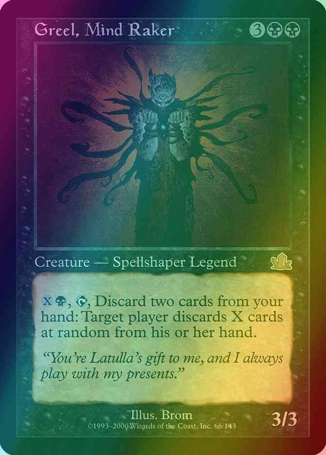 Greel, Mind Raker [66] [Prophecy] [Foil]