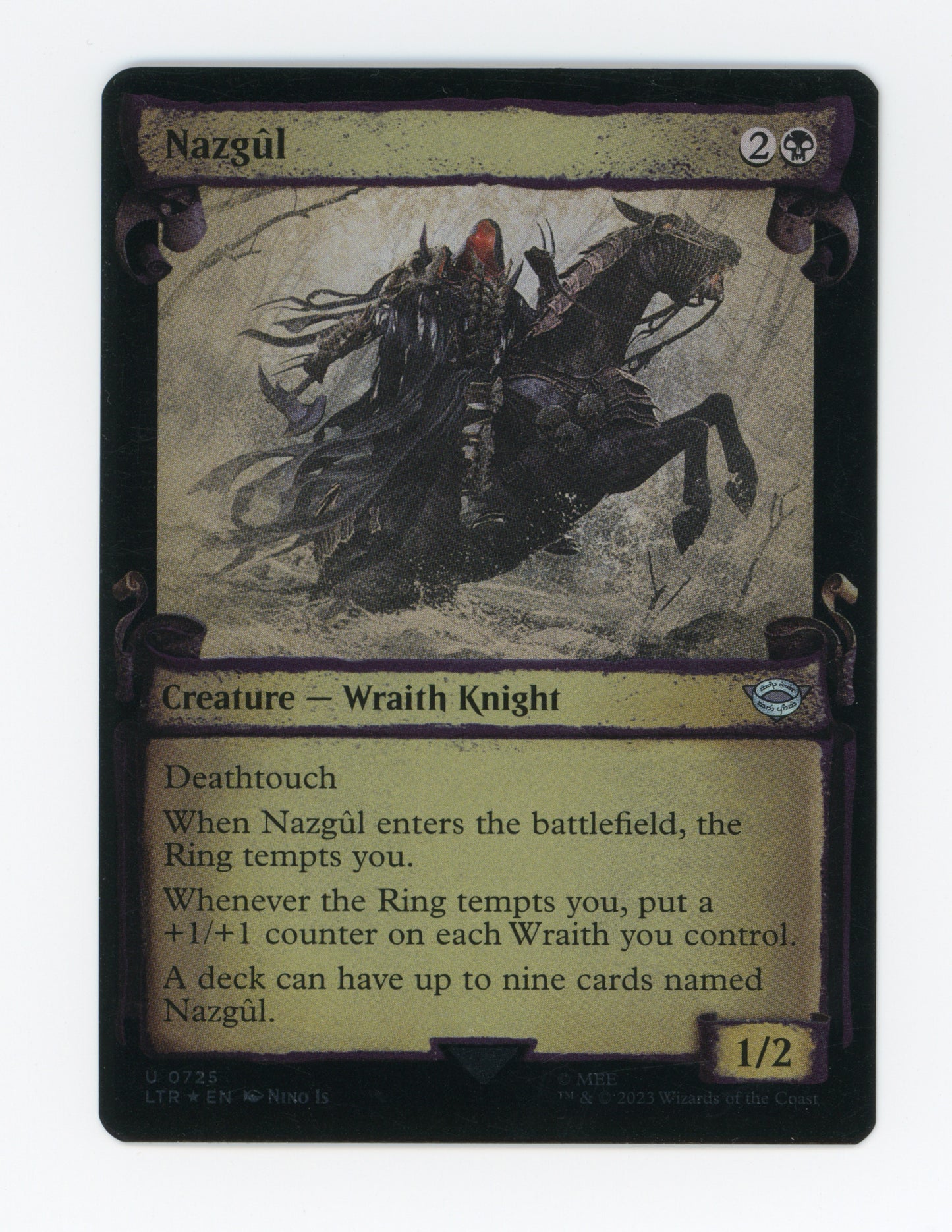 Nazgûl — Scrolls Showcase|Silver Foil — ID 19282