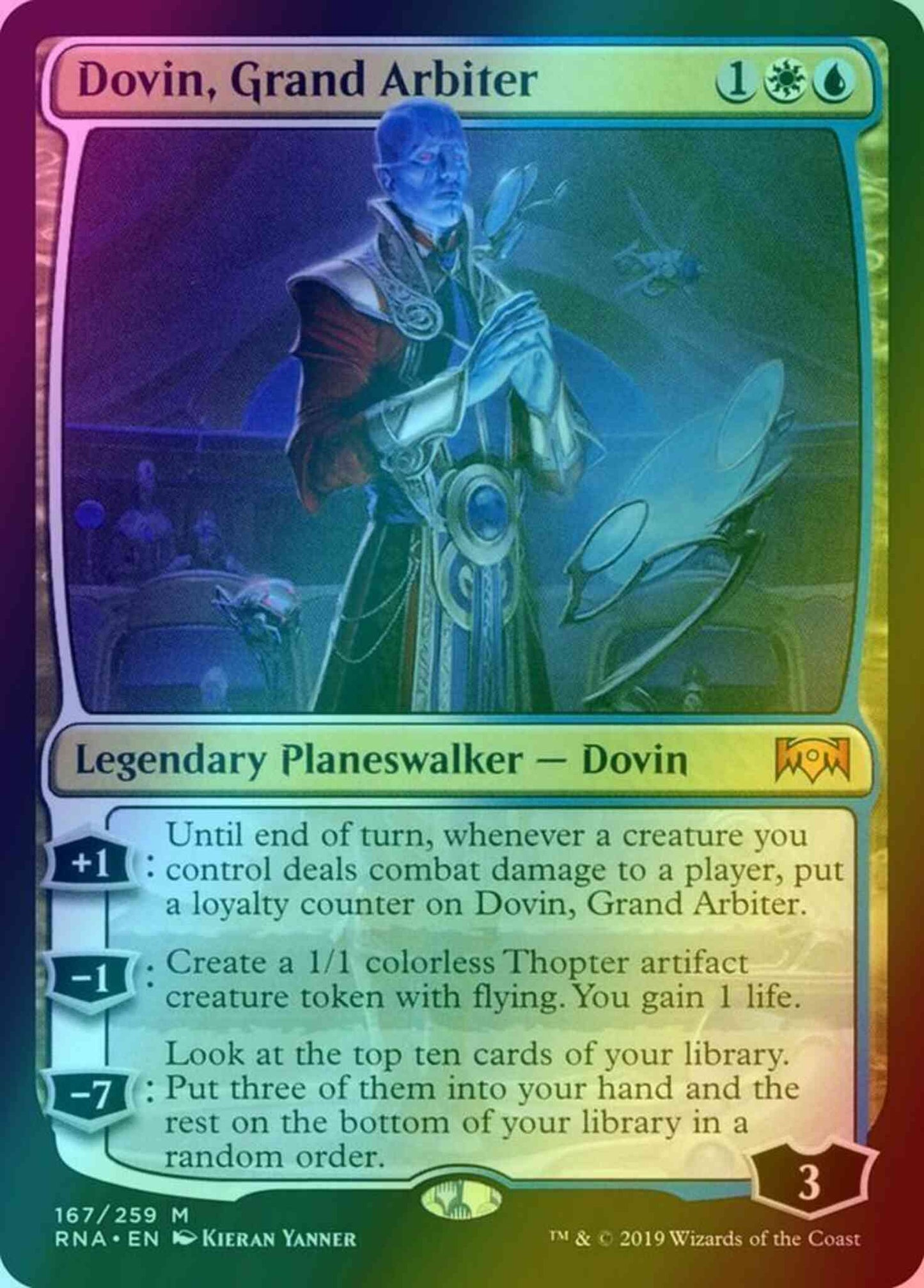 Dovin, Grand Arbiter [167] [Ravnica Allegiance] [Foil]