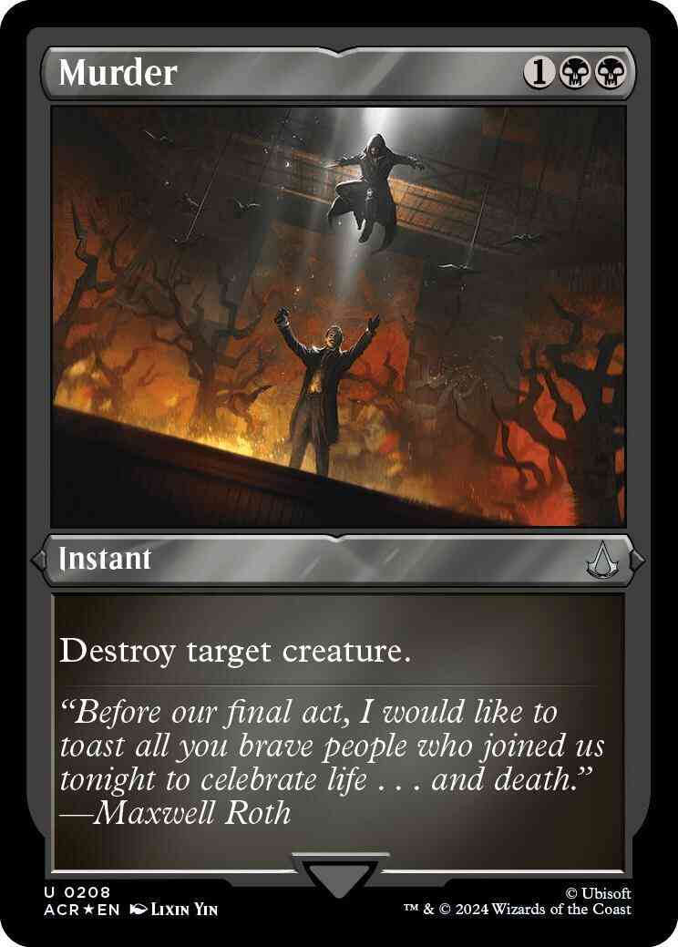 Murder [208] [Assassin's Creed] [Etched Foil]