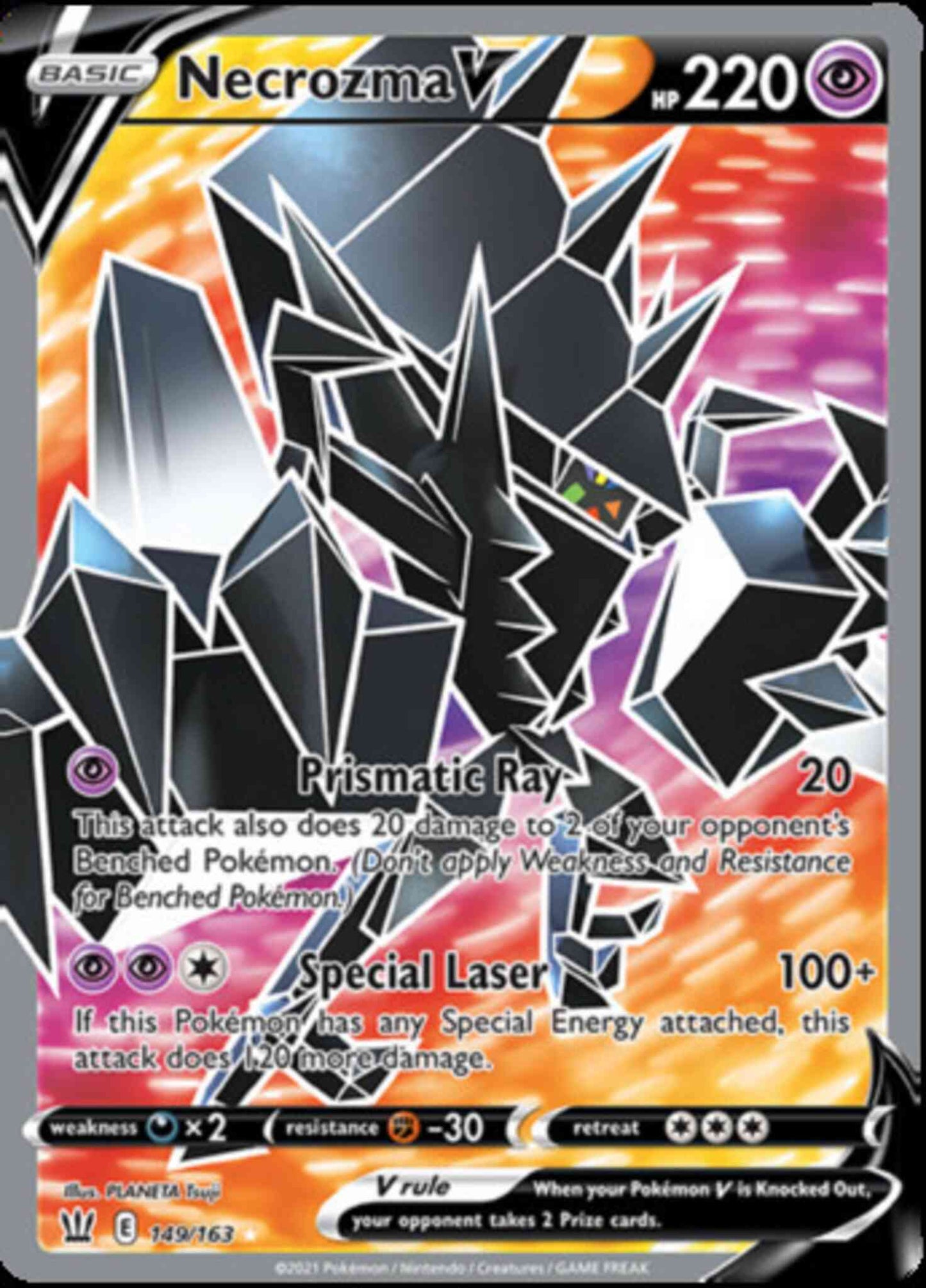 Necrozma V - 149/163 - Rare Ultra [swsh5-149] [Ultra]
