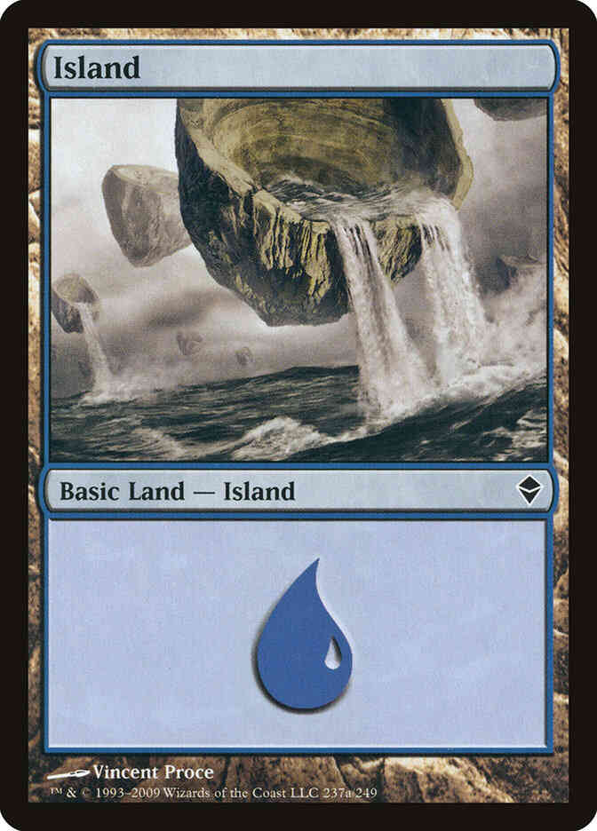 Island [237a] [Zendikar] [Non-Foil]