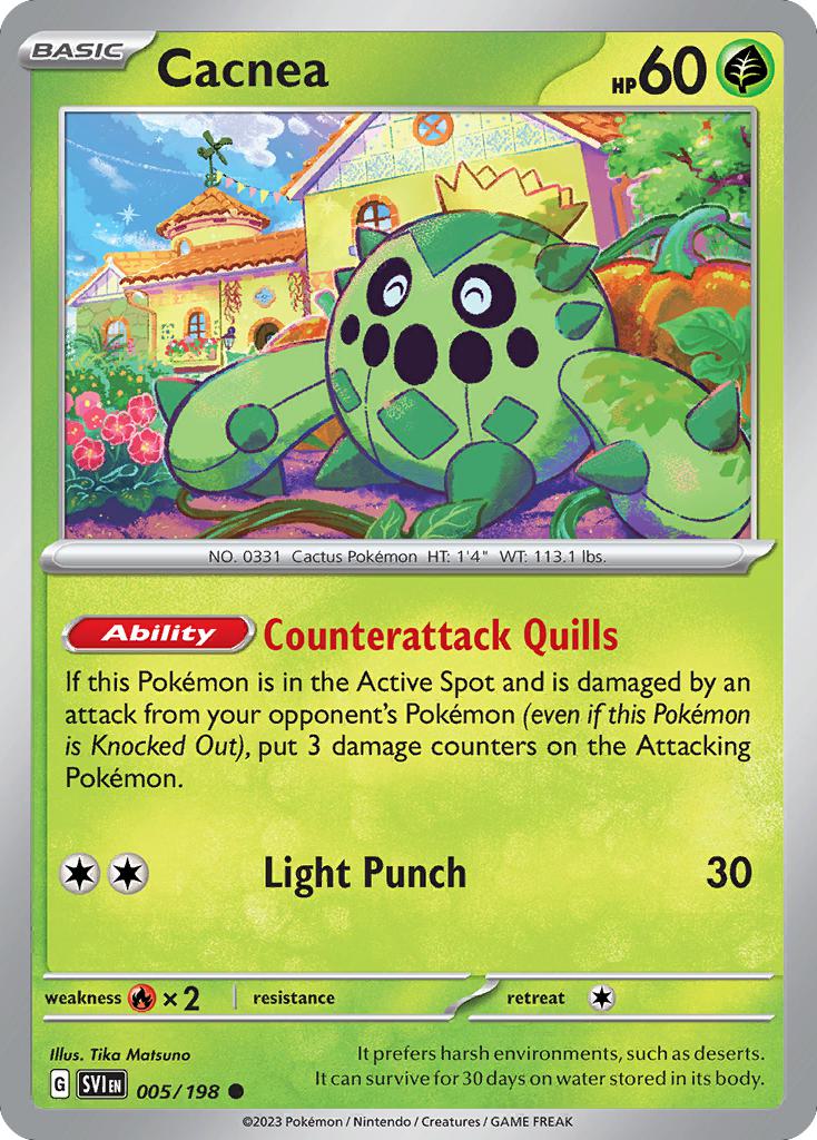 Cacnea - 005/198 - Common [sv01-005] [Non-Holo]