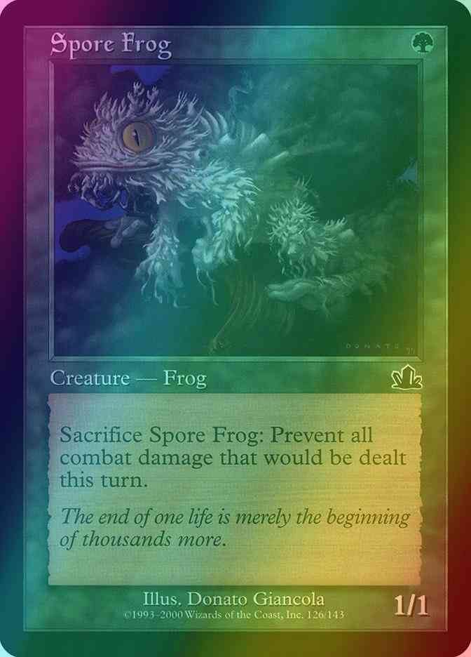 Spore Frog [126] [Prophecy] [Foil]