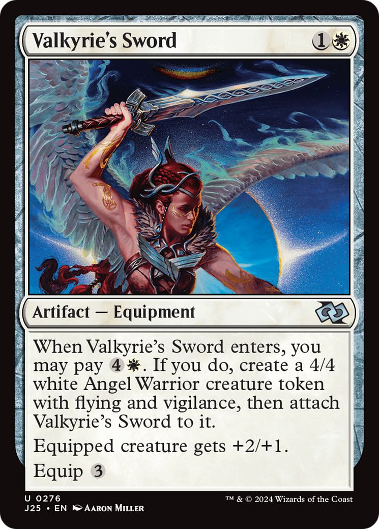 Valkyrie's Sword [276] [Foundations: Jumpstart] [Non-Foil]