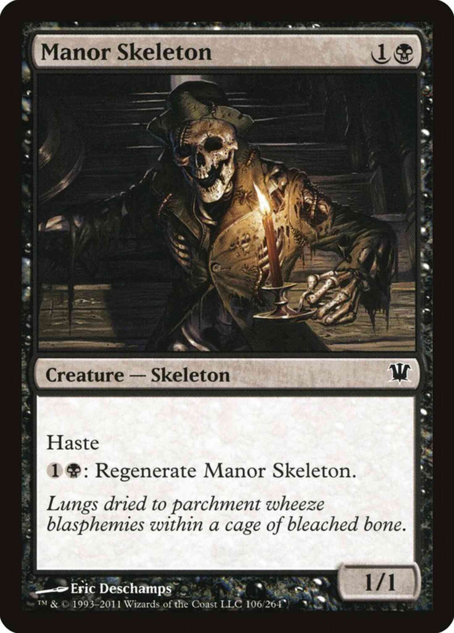 Manor Skeleton [106] [Innistrad] [Non-Foil]