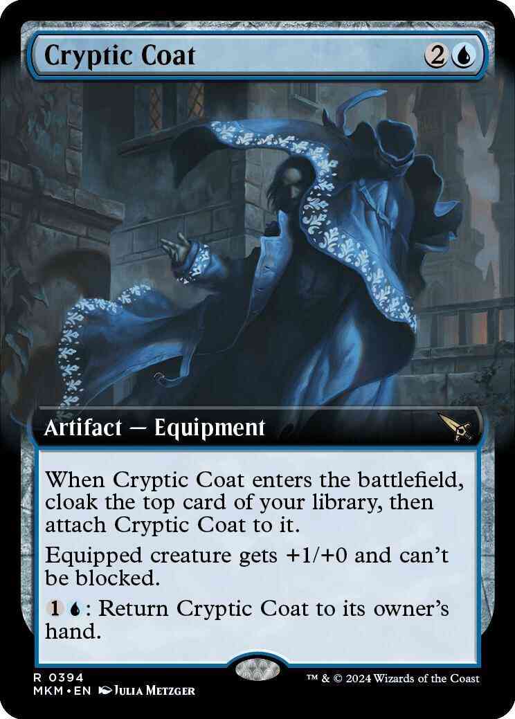 Cryptic Coat [394] [Extended Art] [Murders at Karlov Manor] [Non-Foil]