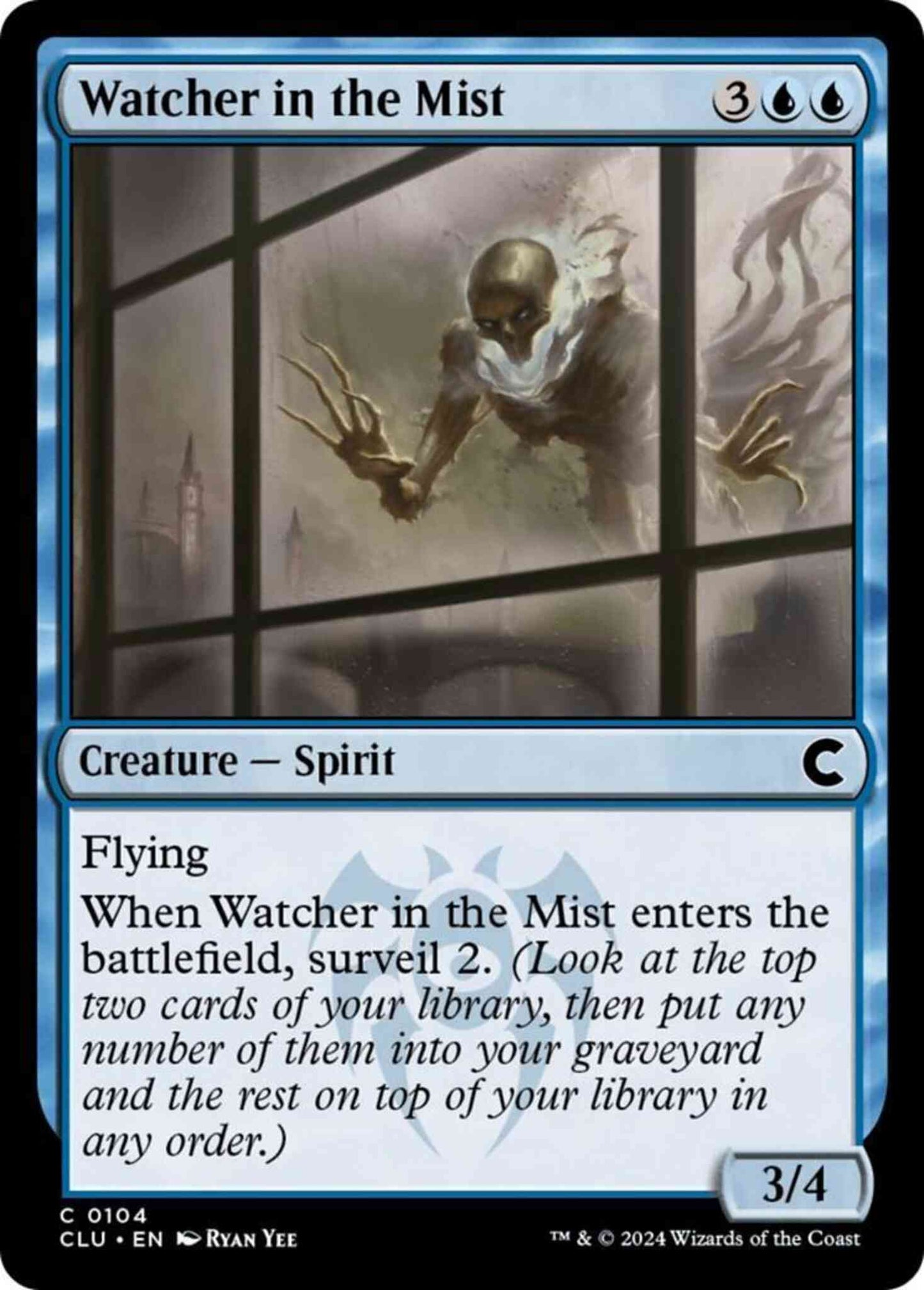 Watcher in the Mist [104] [Ravnica: Clue Edition] [Non-Foil]
