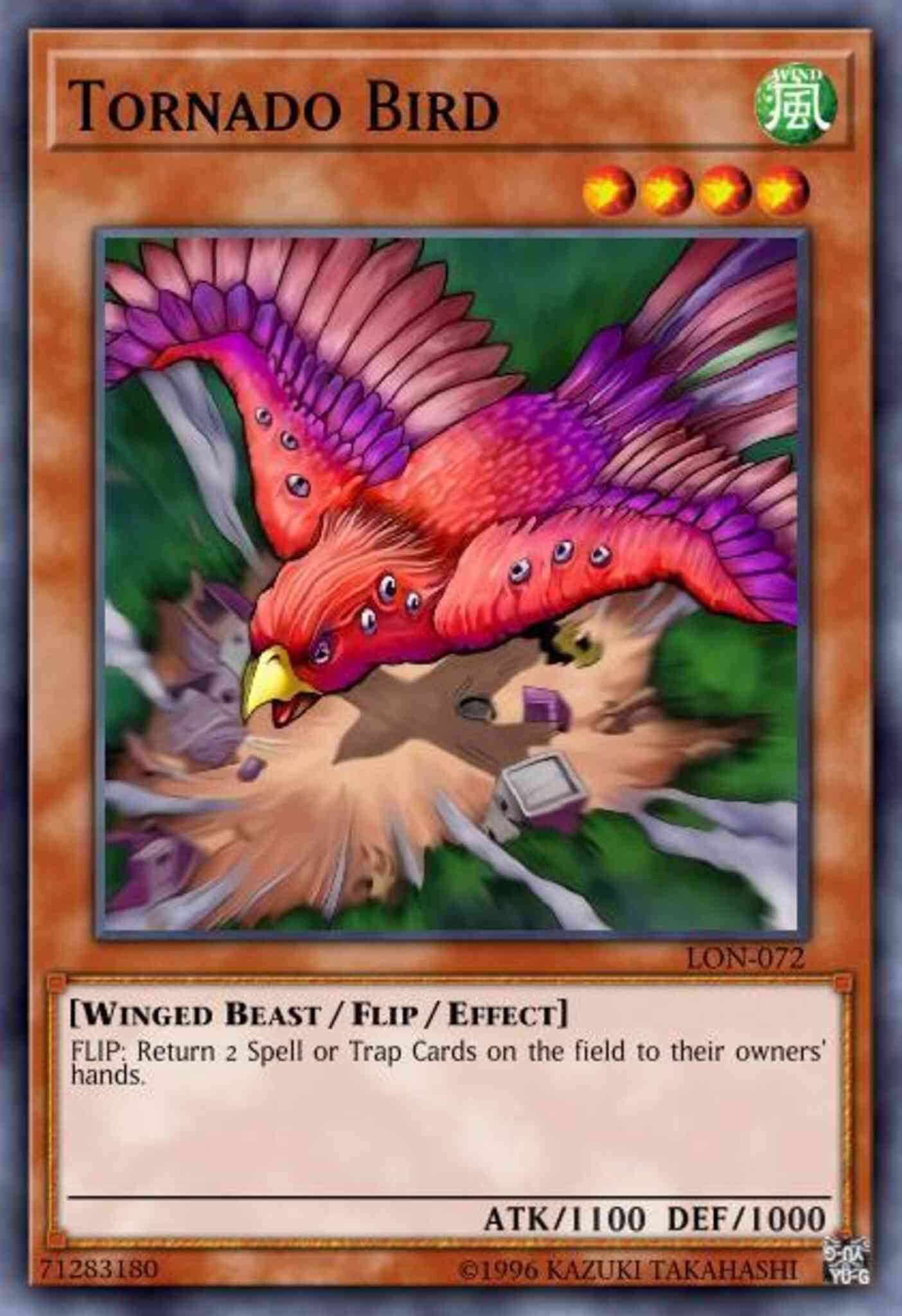 Tornado Bird - LON-072 - Rare - Unlimited