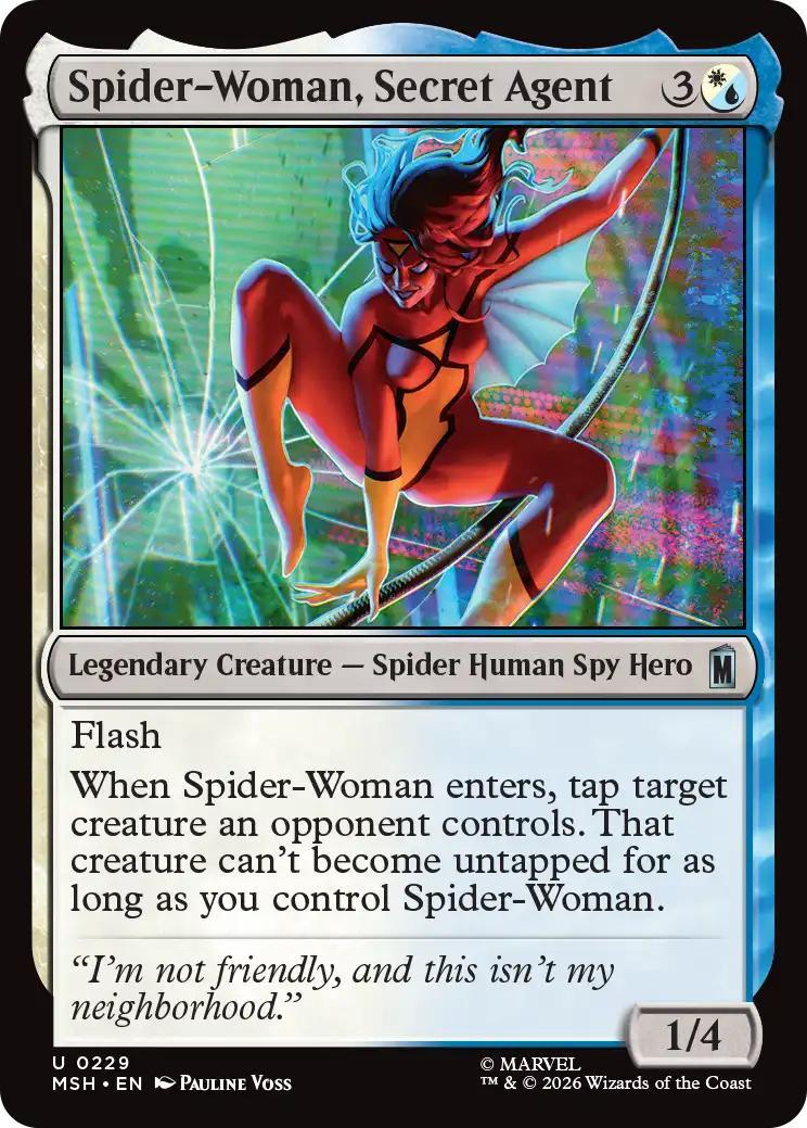 Spider-Woman, Secret Agent [229] [Marvel Super Heroes] [Non-Foil]