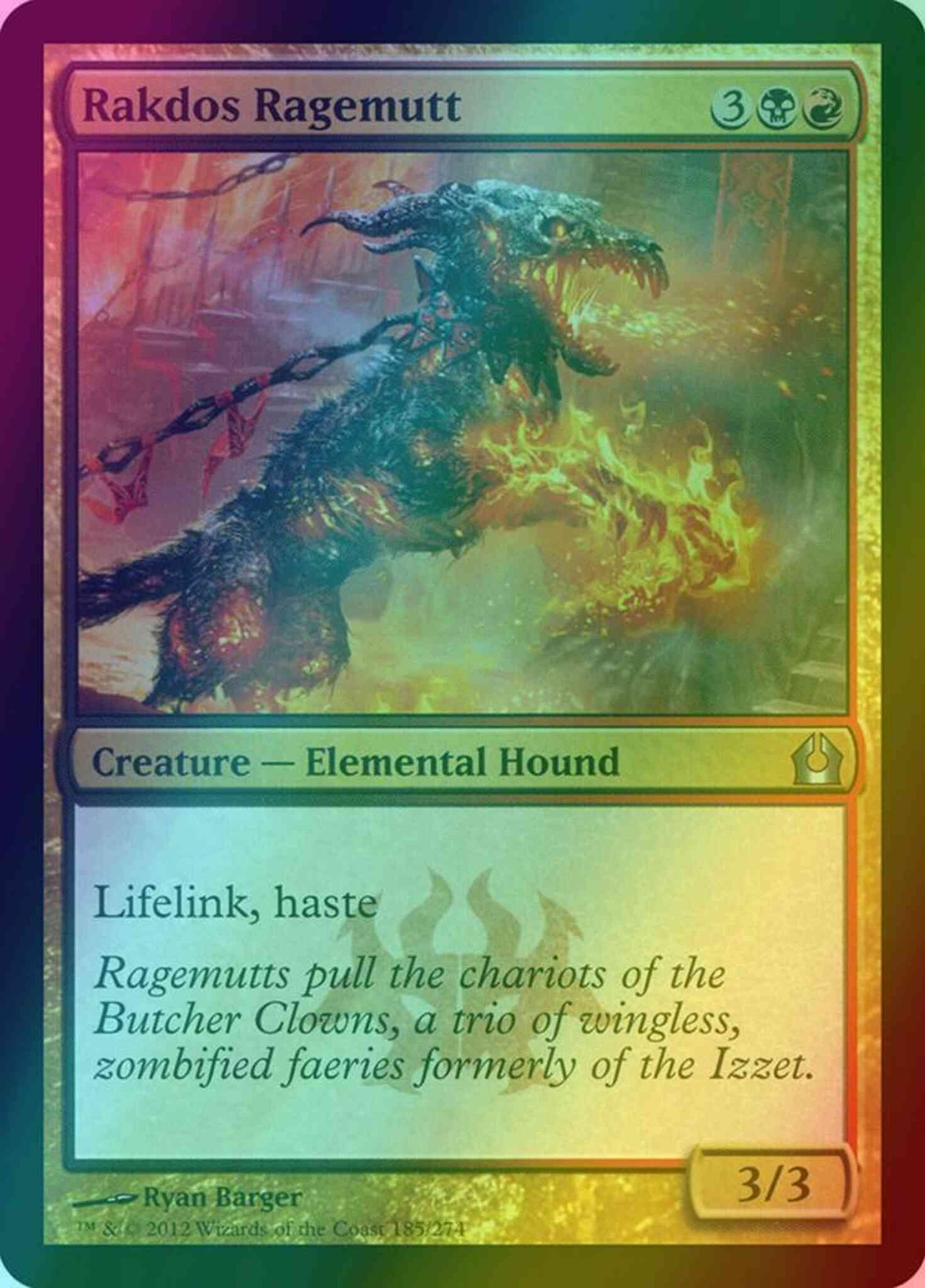 Rakdos Ragemutt [185] [Return To Ravnica] [Foil]