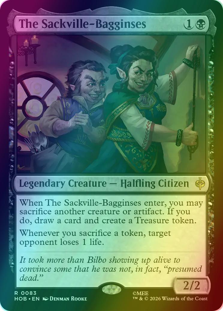 The Sackville-Bagginses [83] [The Hobbit] [Foil]