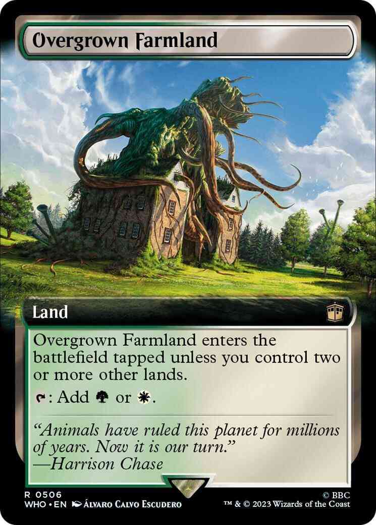 Overgrown Farmland [506] [Extended Art] [Universes Beyond: Doctor Who] [Non-Foil]