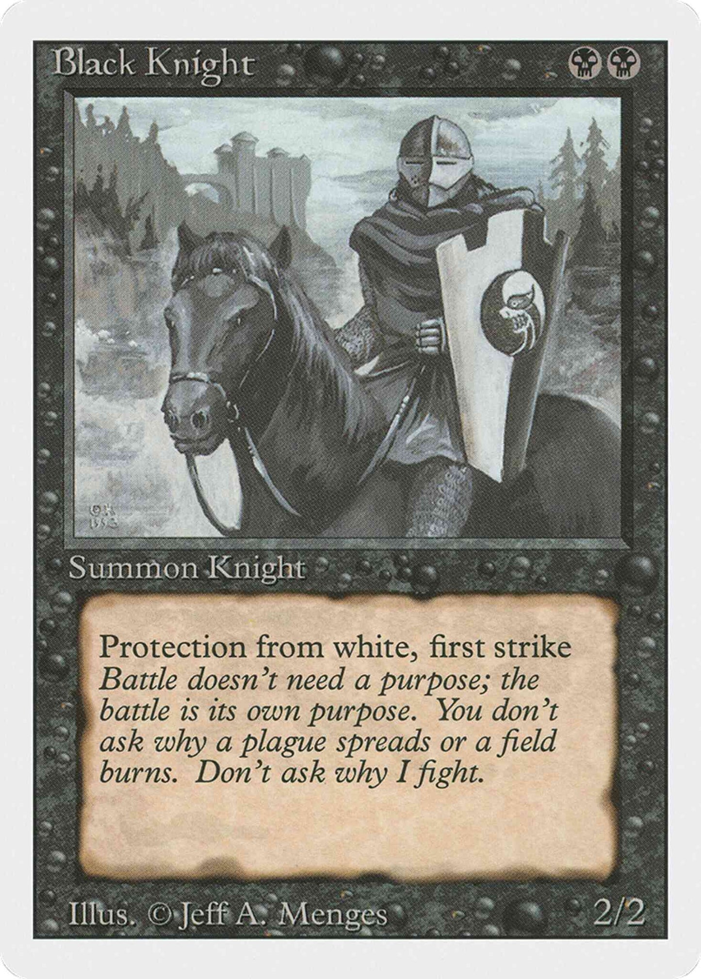 Black Knight [95] [Revised Edition] [Non-Foil]