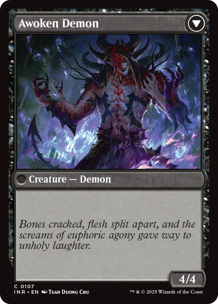 Ecstatic Awakener // Awoken Demon [107] [Innistrad Remastered] [Non-Foil]
