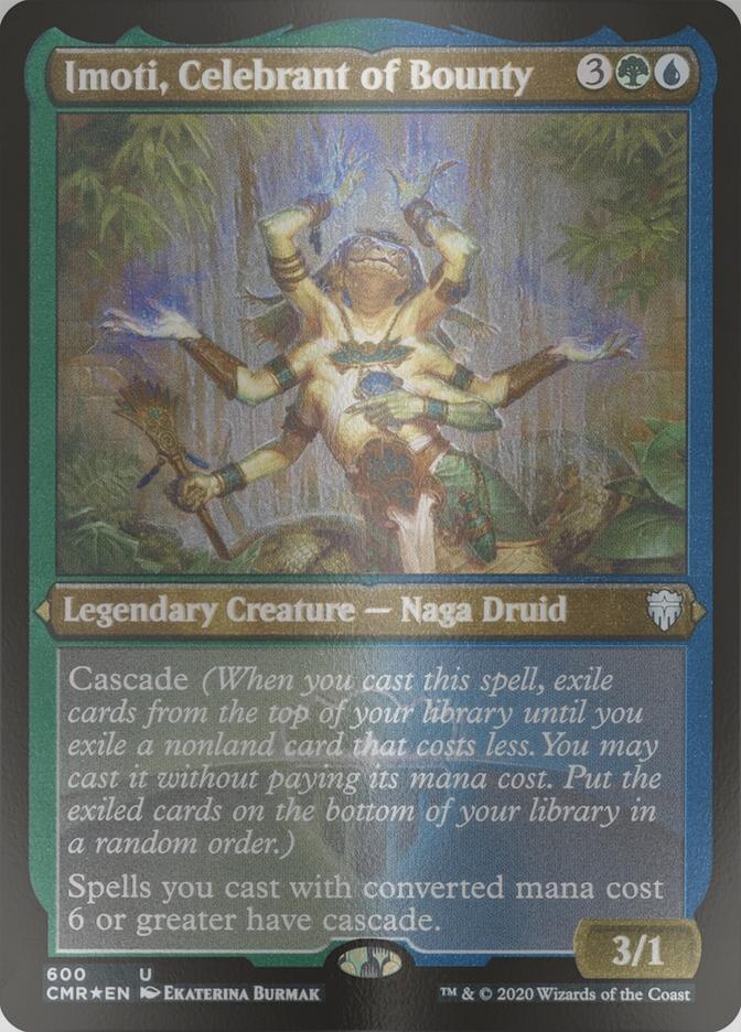 Imoti, Celebrant of Bounty [600] [Commander Legends] [Etched Foil]