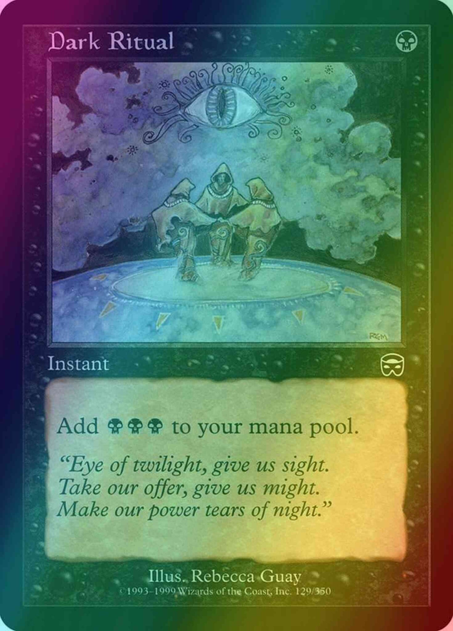 Dark Ritual [129] [Mercadian Masques] [Foil]