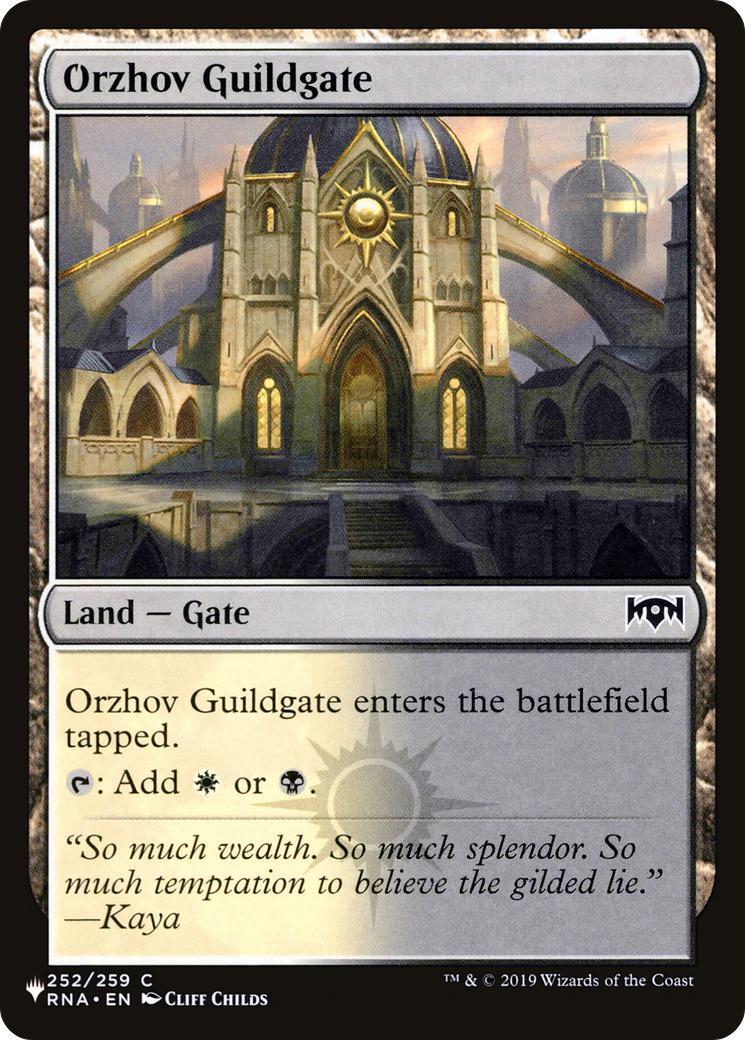 Orzhov Guildgate [RNA-252] [The List] [Non-Foil]