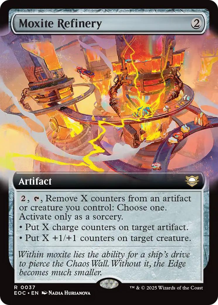 Moxite Refinery [37] [Extended Art] [Edge of Eternities: Commander] [Non-Foil]