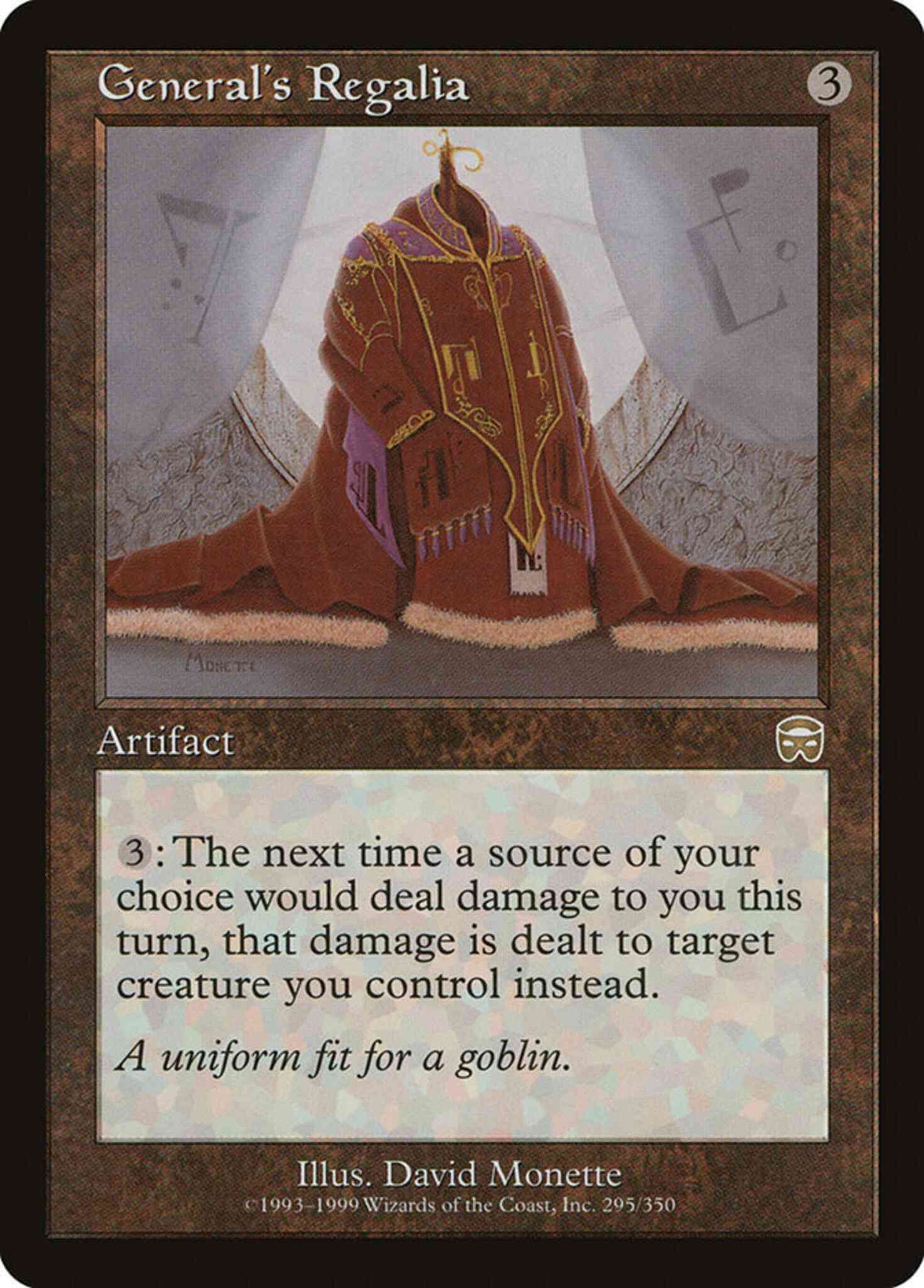 General's Regalia [295] [Mercadian Masques] [Non-Foil]
