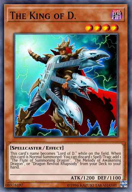 The King of D. - LC06-EN002 - Ultra Rare - Limited