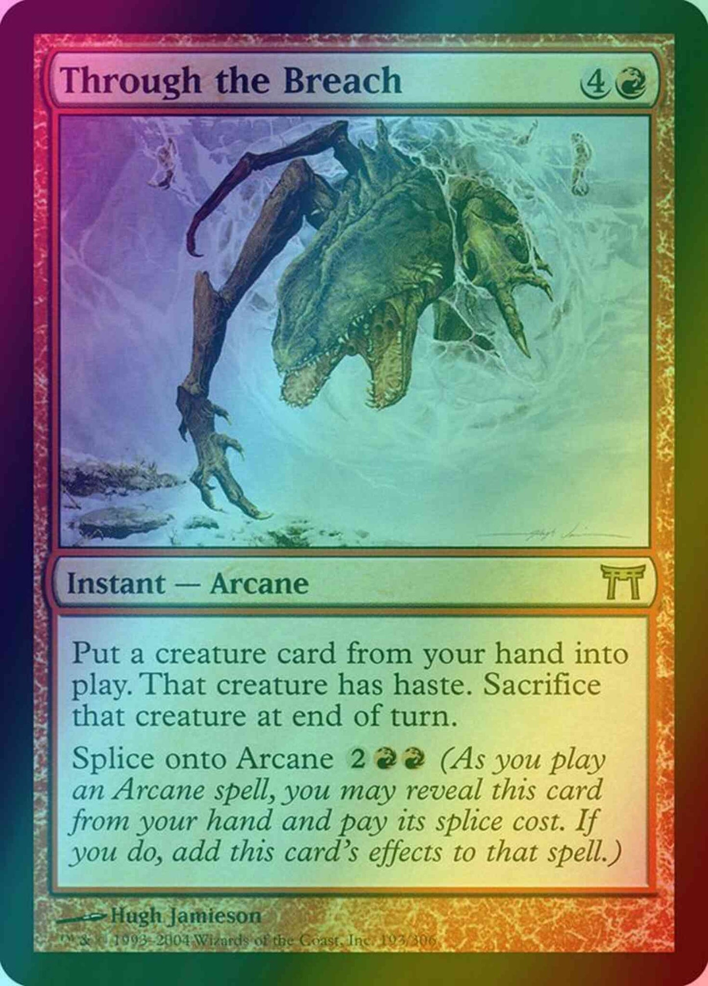 Through the Breach [193] [Champions of Kamigawa] [Foil]