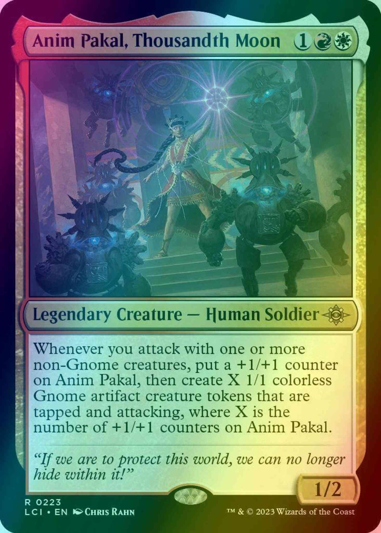 Anim Pakal, Thousandth Moon [223] [The Lost Caverns of Ixalan] [Foil]